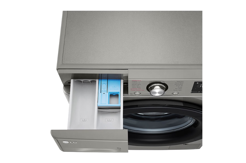 LG 8 Kg Washing Machine F4R3TYG6P, with AI DD technology