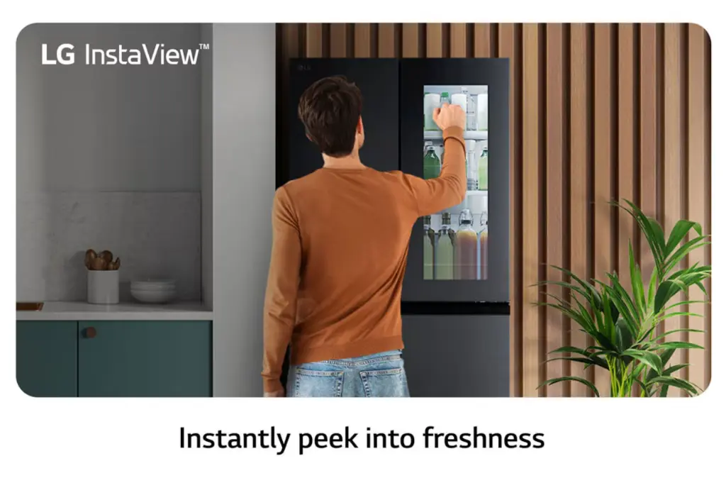 LG InstaView Door-in-Door Refrigerator GRX29FFBRB