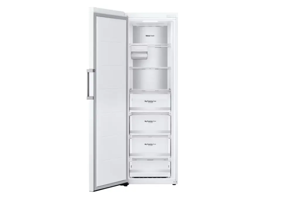 LG Pigeon Pair Refrigerator GRF411EQDM-GRB414EQFM (White)