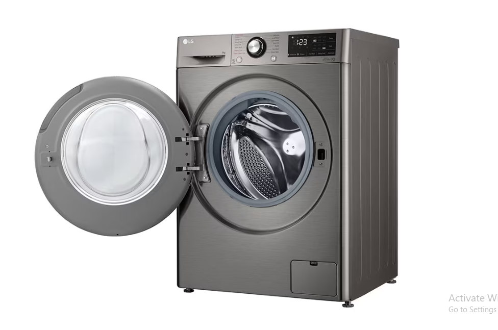 LG 9kg Front Load Washer F4R3VYG6P Steam ThinQ