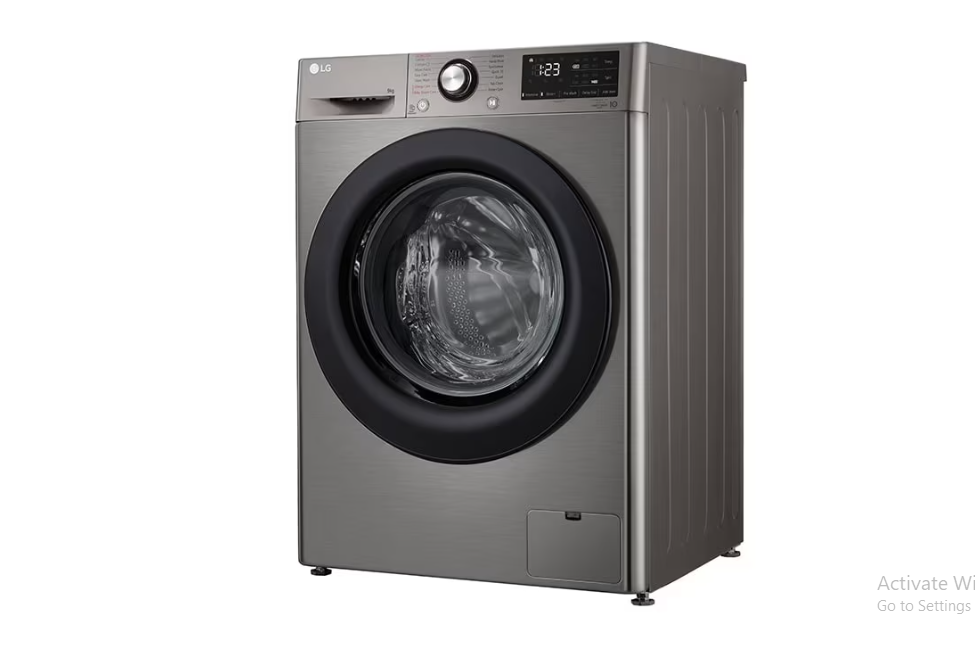 LG 9kg Front Load Washer F4R3VYG6P Steam ThinQ