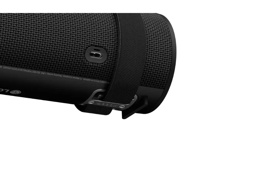 LG xboom Grab Bluetooth Speaker xboom Signature Sound by will.i.am for Ultimate Portability
