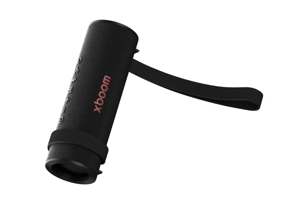 LG xboom Grab Bluetooth Speaker xboom Signature Sound by will.i.am for Ultimate Portability