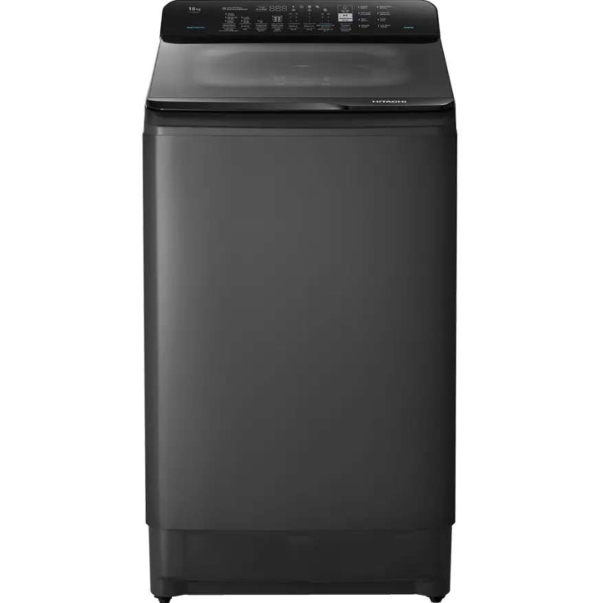 Hitachi 15kg Top Load Washer LTL 15MVW0T GG Dual Waterfall Inverter