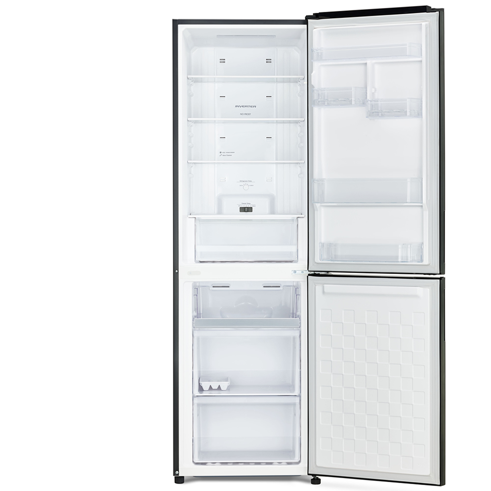 Hitachi Bottom Freezer Refrigerator RBG410GBK