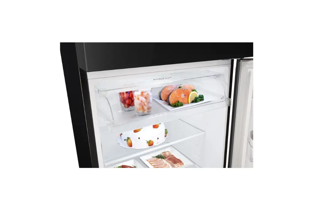 LG Refrigerator GN-B452PGFQ Black Glass Smart Inverter Refrigerator
