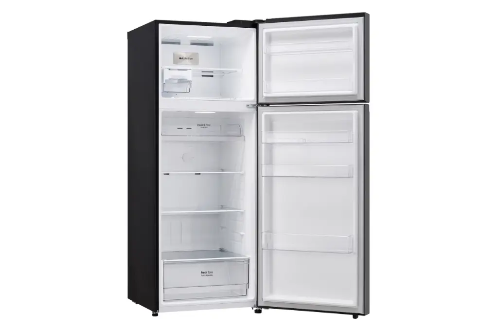 LG Refrigerator GN-B452PGFQ Black Glass Smart Inverter Refrigerator