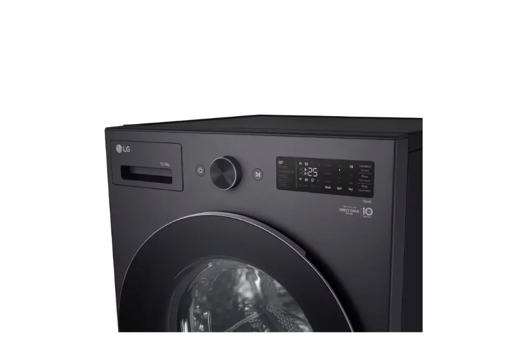 LG 15Kg Washer & 08Kg Dryer F2515RNEG