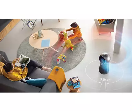 Philips Air Purifier AMF220 2000 Series 3-in-1 Purifier, Fan and Heater