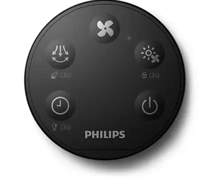 Philips Air Purifier AMF220 2000 Series 3-in-1 Purifier, Fan and Heater