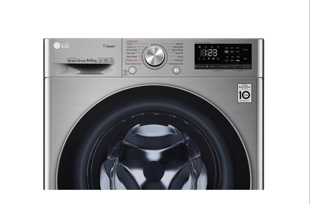 LG 09Kg Washer & 06Kg Dryer F4V5VGP2T