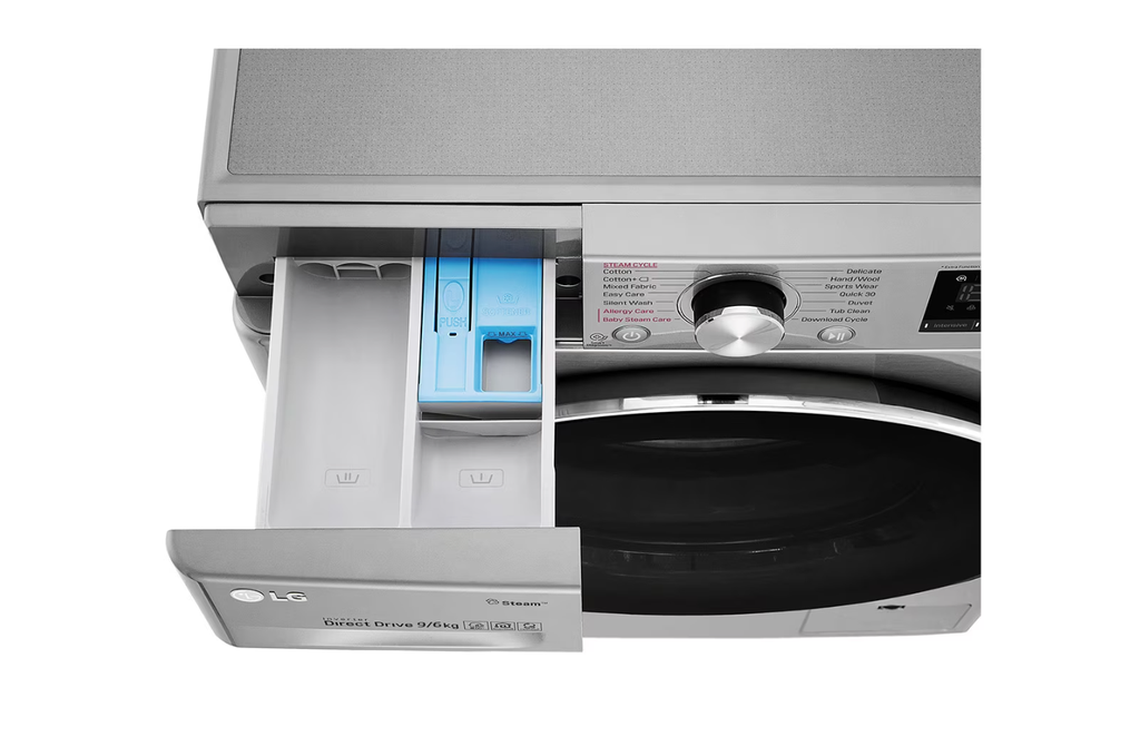 LG 09Kg Washer & 06Kg Dryer F4V5VGP2T