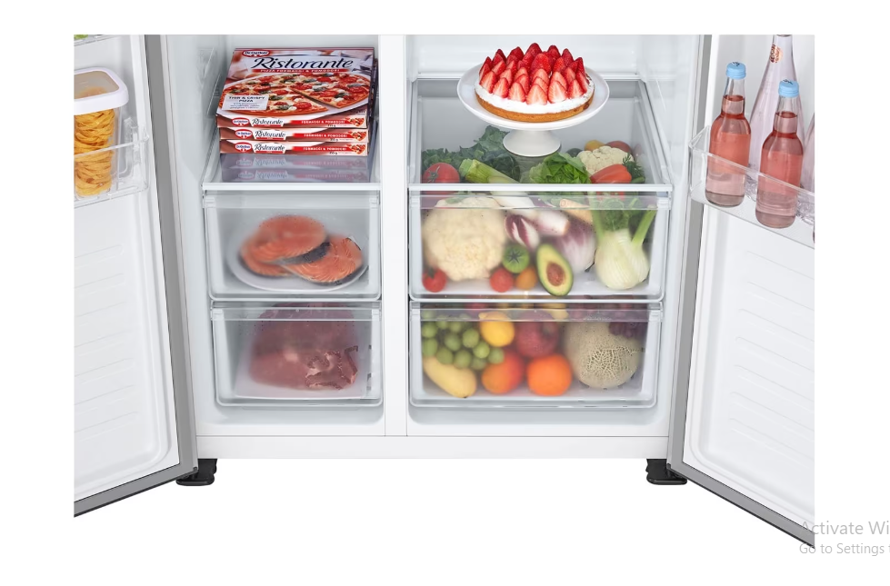 LG Side-by-Side Refrigerator GC-FB507PQAM