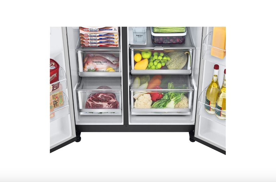 LG Refrigerator GRX267CSHS Side-By-Side 