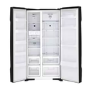 Hitachi Refrigerator RS700PUK0GBK Door Inverter Series Refrigerator Glass Black