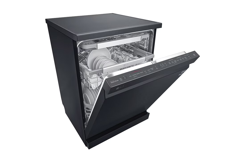 LG Dishwasher DFB325HM Matte Black Steam Inverter Direct Drive, ThinQ