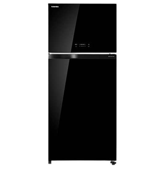 [01409001] Toshiba Refrigerator 608Liters GR-AG820U (Glass Black)