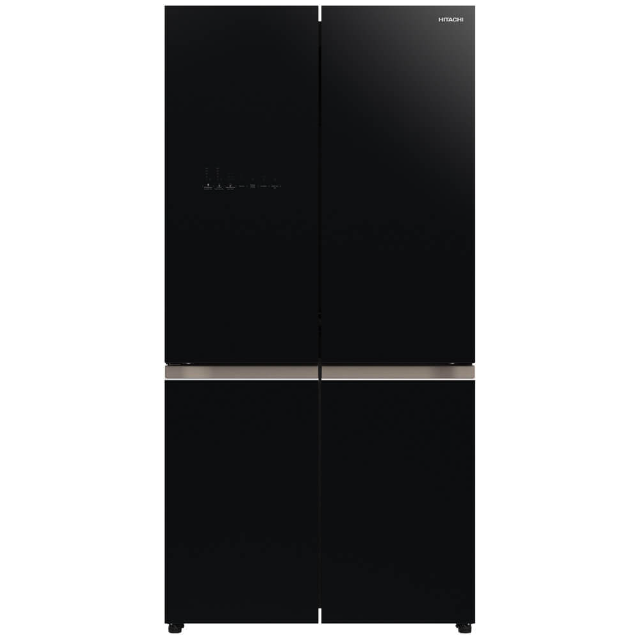 [02015003] Hitachi Refrigerator RWB720GBK French Bottom Freezer Deluxe