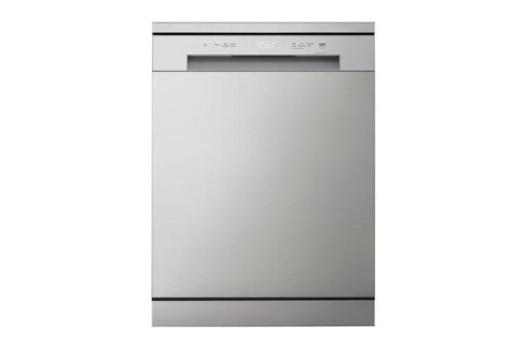 LG Dishwasher DFC612FV 14 Place Settings, EasyRack™ Plus, Inverter Direct Drive, Platinum Silver color