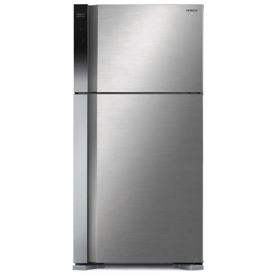 Hitachi Refrigerator HRTN8565DFBSL 510L Net Capacity Top Mount Inverter Refrigerator Brilliant Silver