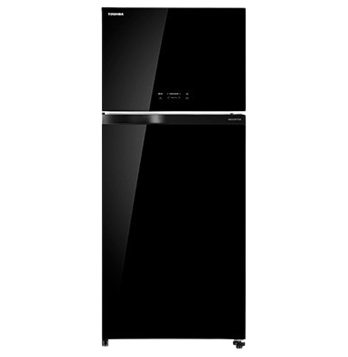 [01409001] Toshiba Refrigerator 608Liters GR-AG820U (Glass Black)