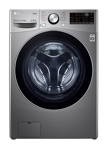 [00404156] LG 15Kg Washer & 08Kg Dryer F0L9DGP2S